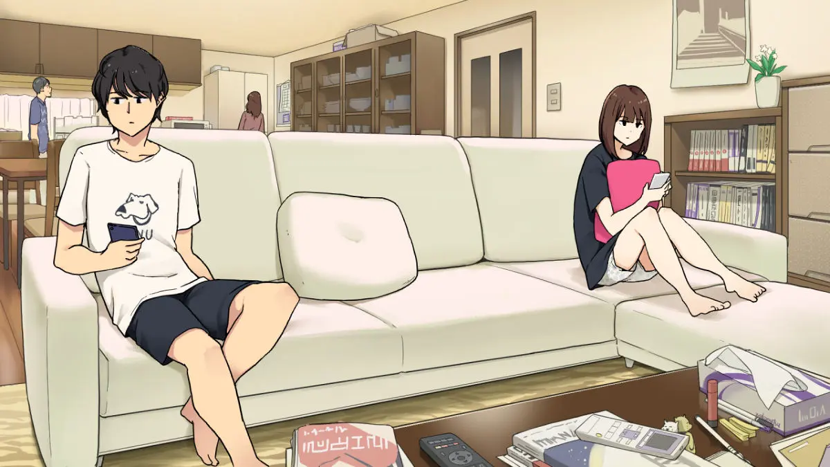 Ryoushin Ga Dekakeru Ya Ina Ya Living No Sofa De Yarihajimeru Shitei